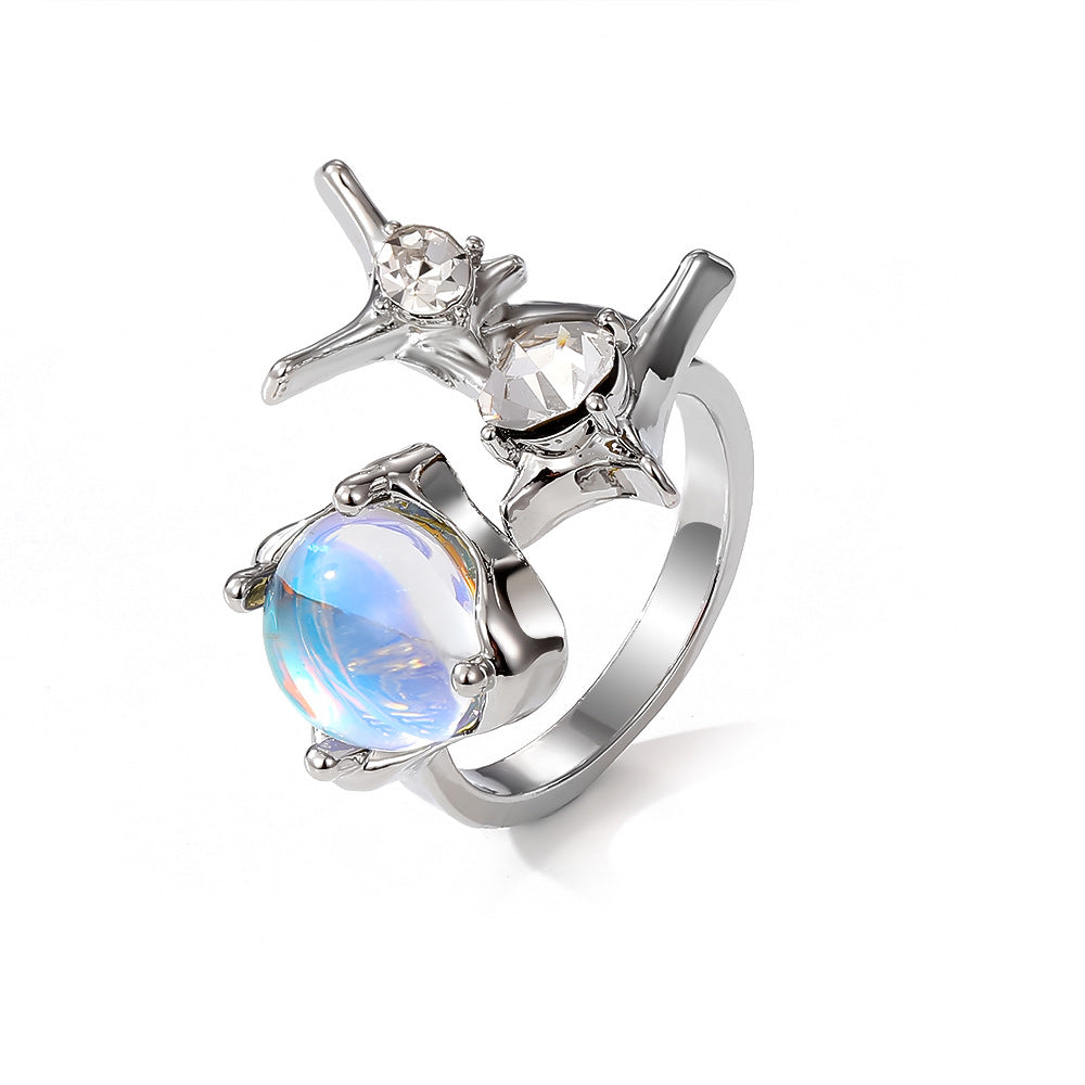 Advanced Niche Design Indifference Trend Cool Female Rings