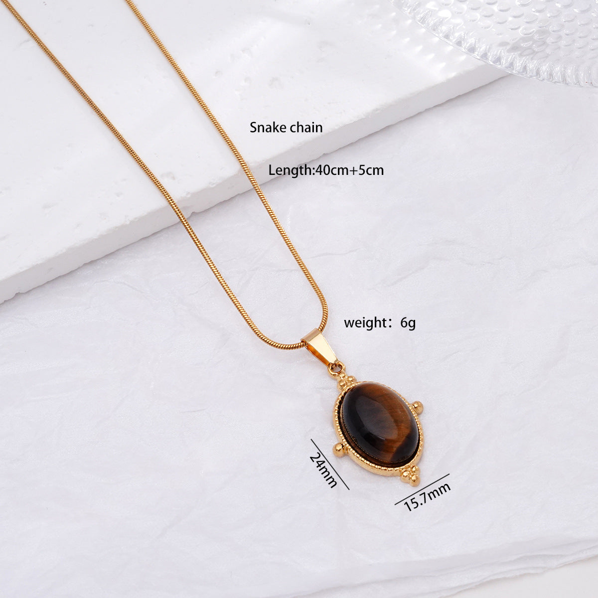 Women's Titanium Steel Vintage For Special Interest Light Luxury Necklaces