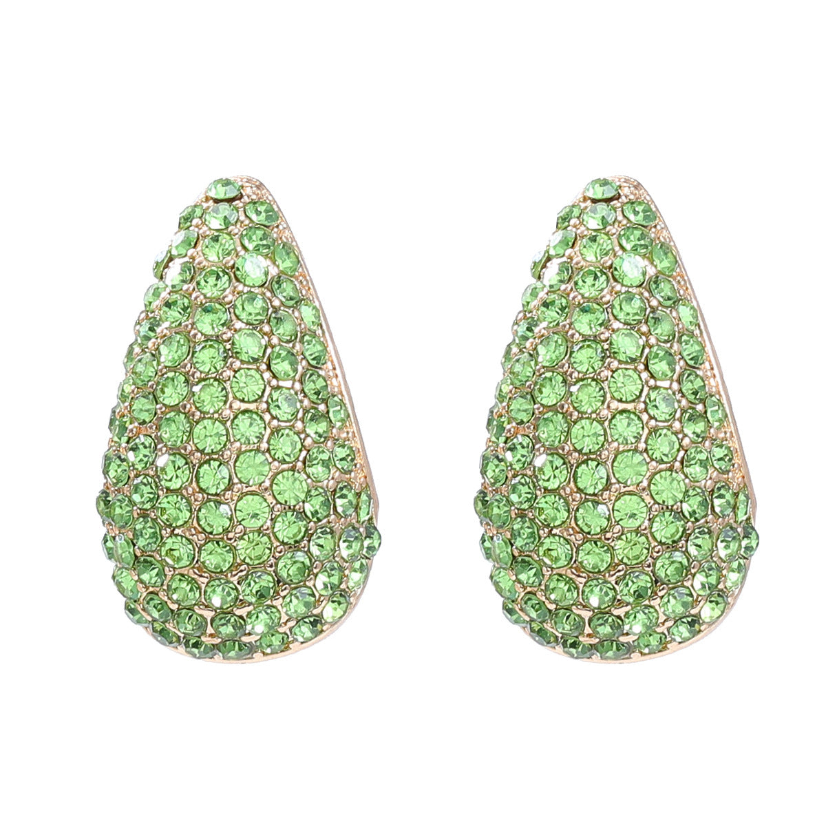 Women's Diamond Water Drop-shaped Exaggerated Geometric Party Earrings