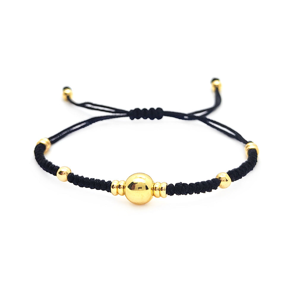Women's Minority Fashion Multicolor Hand Woven Rope Bracelets