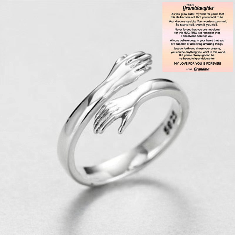 Hug Couple Refers To Korean Jane Rings