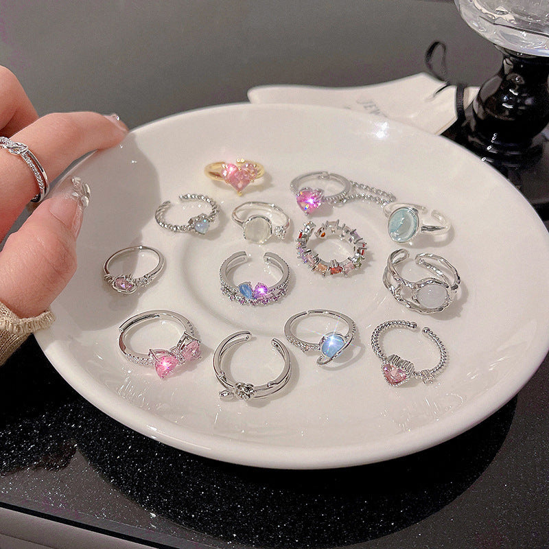 Light Luxury Minority High Sense Open Rings