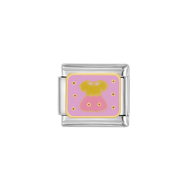Module Color Accessories Square Stainless Steel Bracelets
