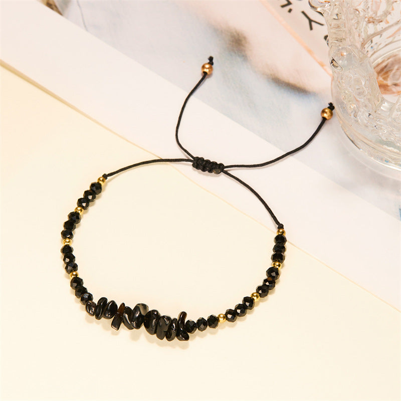 Fashion Natural Stone Gravel Wind Beaded Bracelets