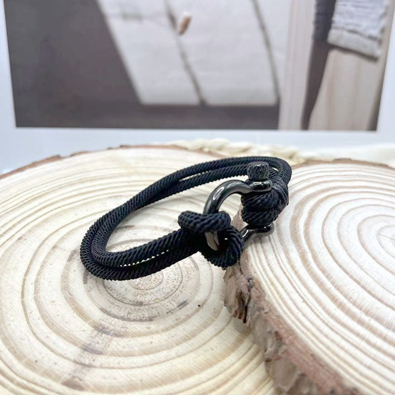 Men's Milan Rope Handmade Braided Stainless Steel Bracelets