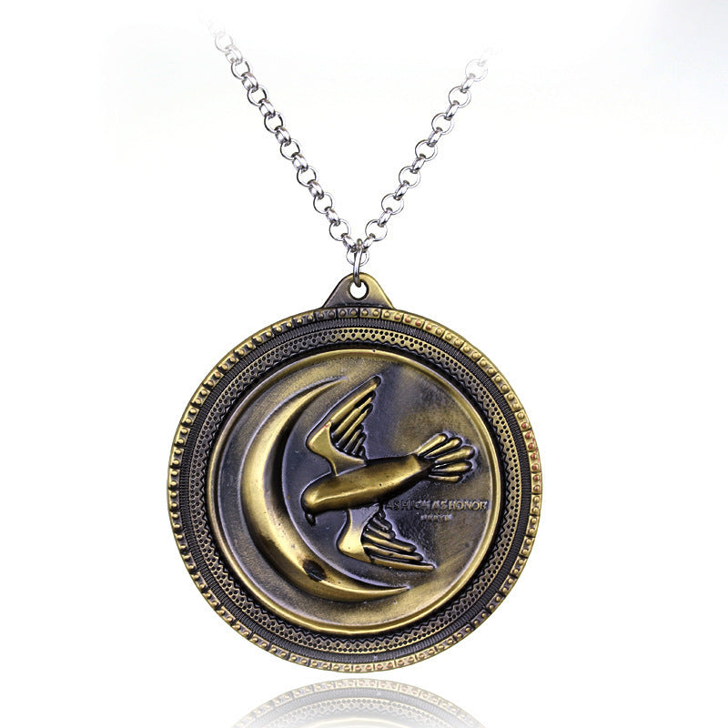 Films Television Nine Family Dragon With Three Heads Necklaces