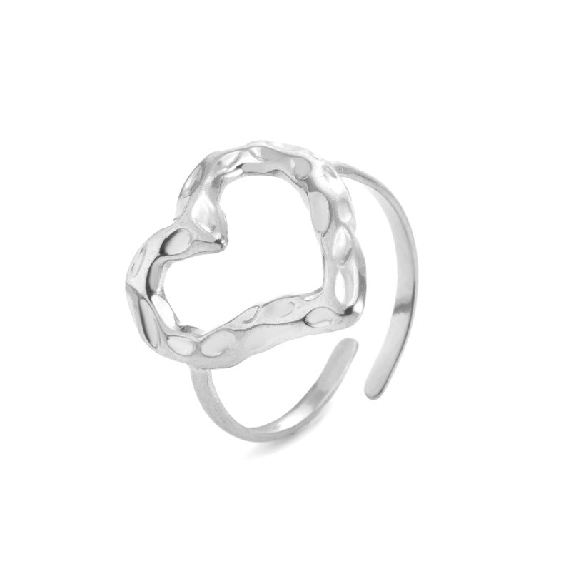 Hollow Heart Stainless Steel Open Five-pointed Star Butterfly Bracelets
