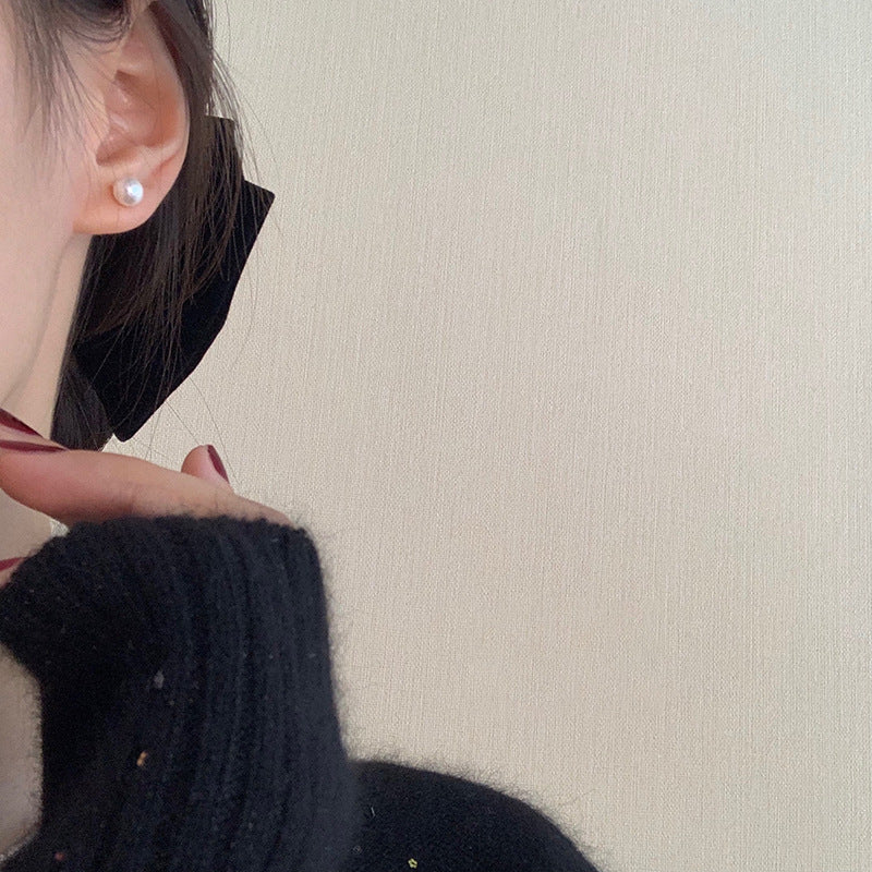 Needle Bright Pearl Female High Sense Rings