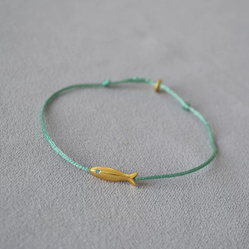 Women's Personalized Minority Refined Simple Carrying Strap Koi Fish Jewelry Bracelets