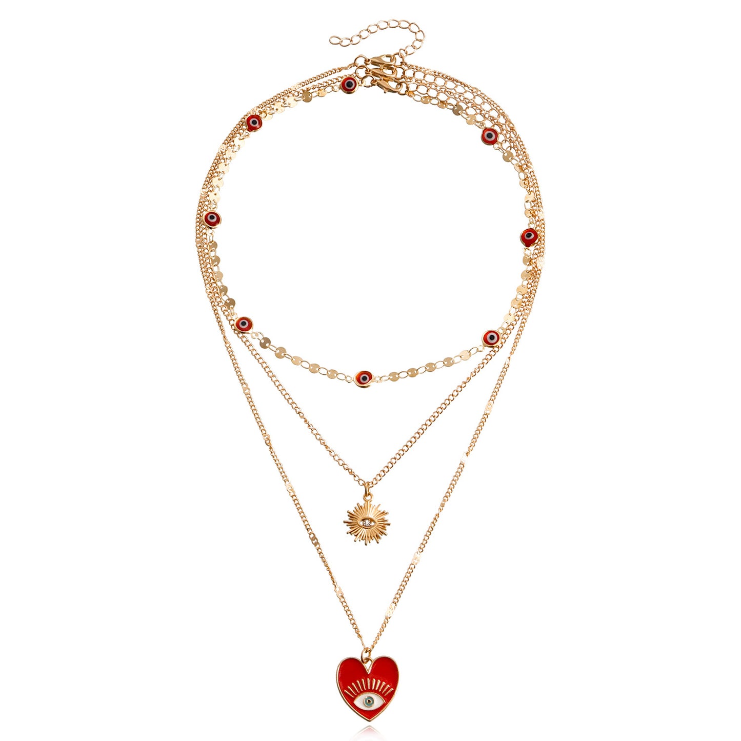 Devil's Eye Clavicle Chain Cold Wind Female Necklaces