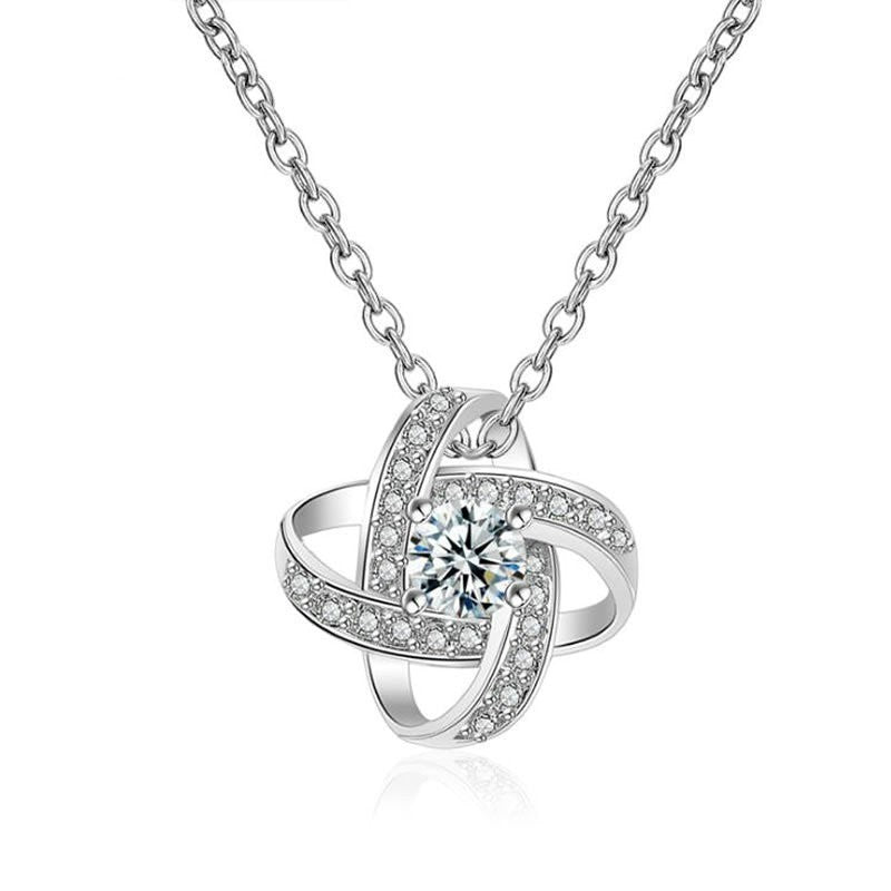 Clover Sterling Sier Eternal Star Full Collar