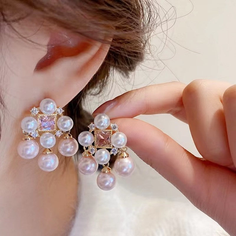 Stall Night Market Fashion Live Ear Earrings