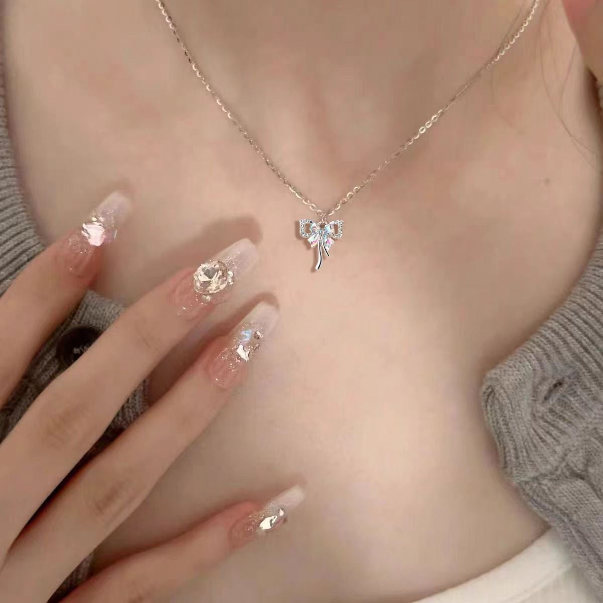 Women's Butterfly For Trendy Niche Temperament Design Necklaces