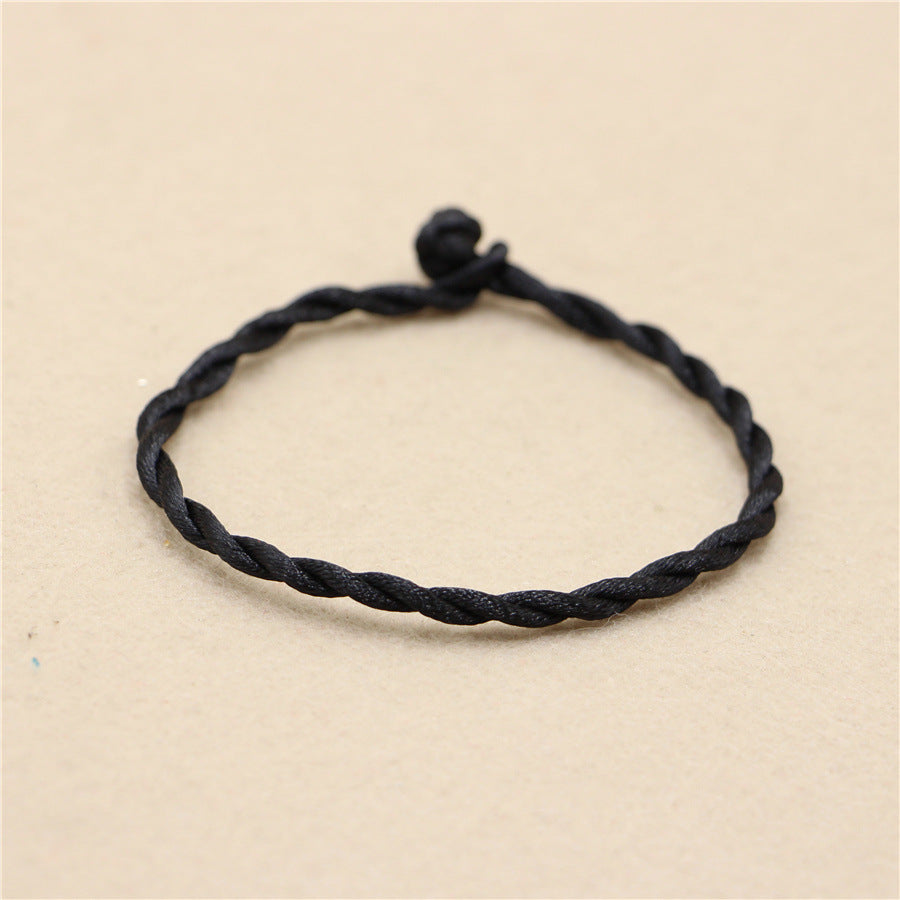 Simple Red Rope Braid Carrying Strap Bracelets