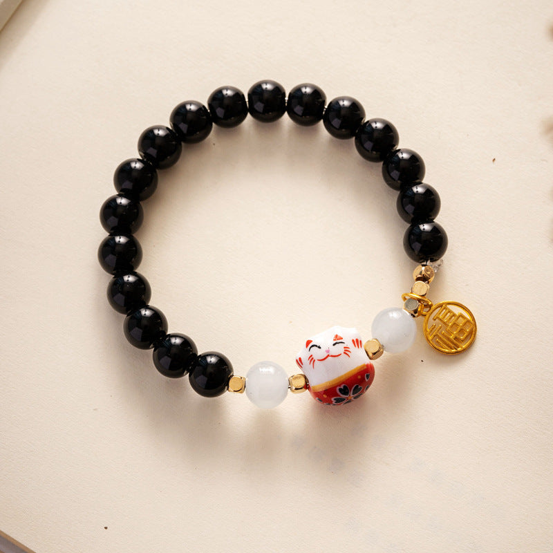 Ornament Woven Female Antique Ethnic Style Bracelets