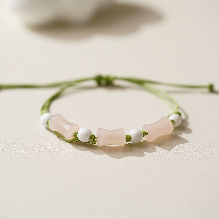 Woven Hand Strap Lucky Bamboo Boys Bracelets