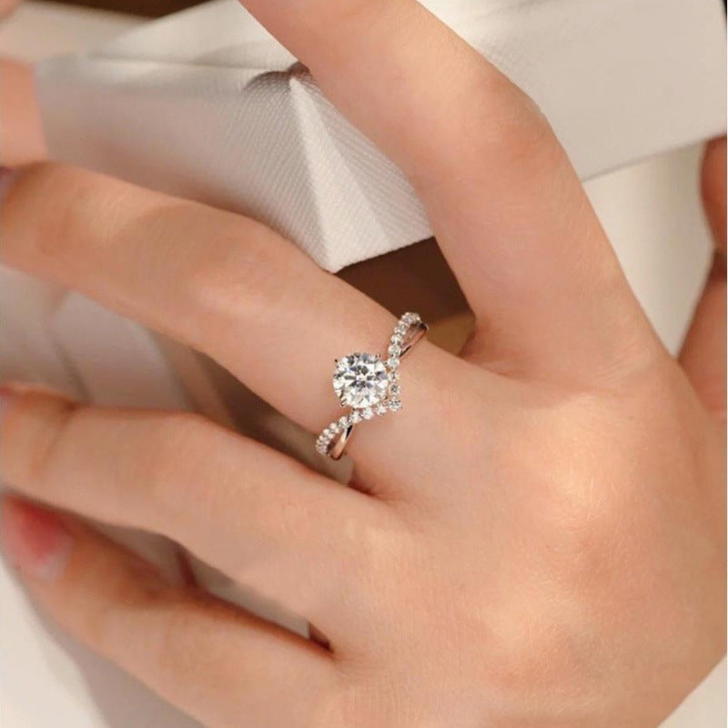 Women's Crown For Love Niche Accessories Simple Rings