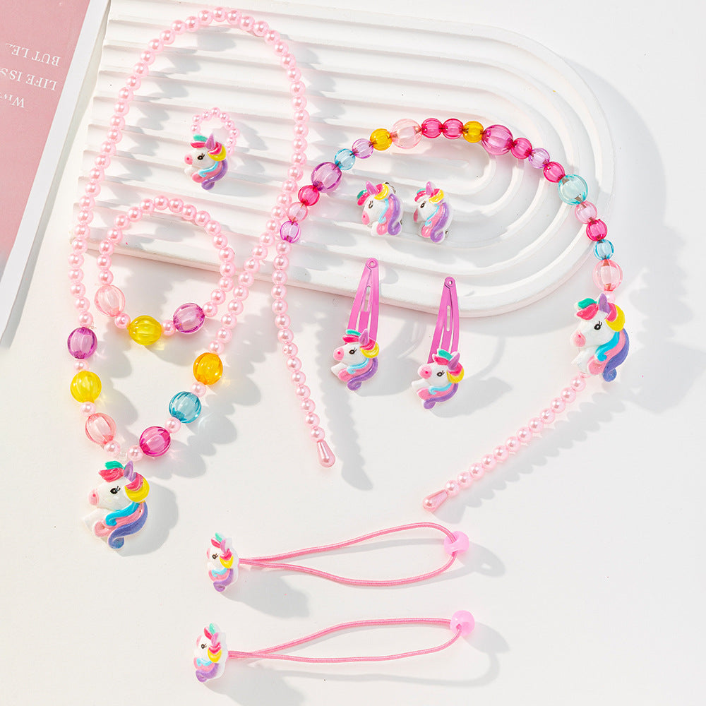 Charming Comfortable Pretty Children's Cartoon Headdress Jewelry Set