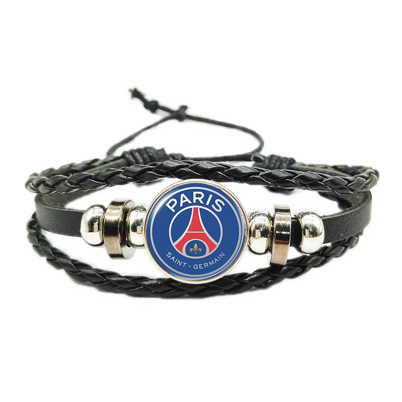 Champions League Football Club Logo Time Bracelets