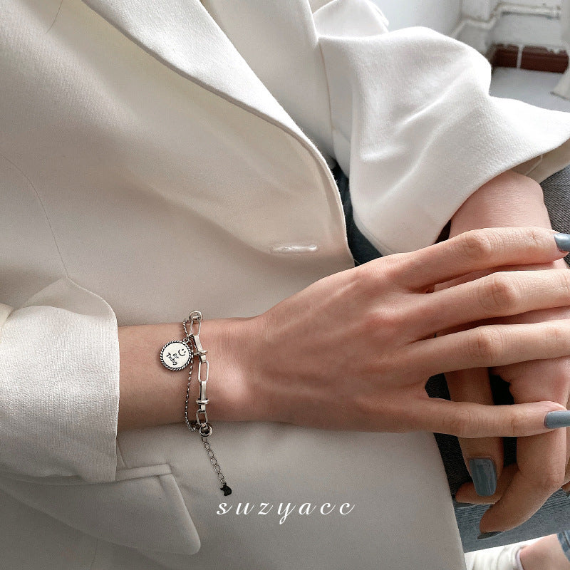 Women's Style Sterling Sier Light Luxury High Bracelets