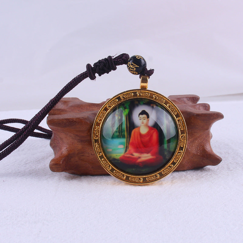 Tibetan Vintage Blackwood Father's Day Sweater Necklaces
