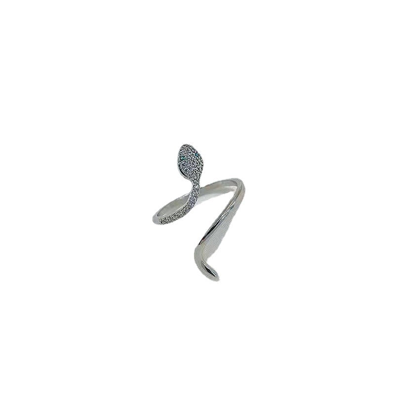 Winding Simulated Snakes Female Super Flash Ring