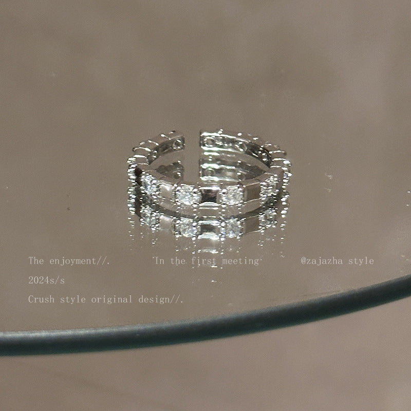 Light Luxury Minority High Sense Open Rings