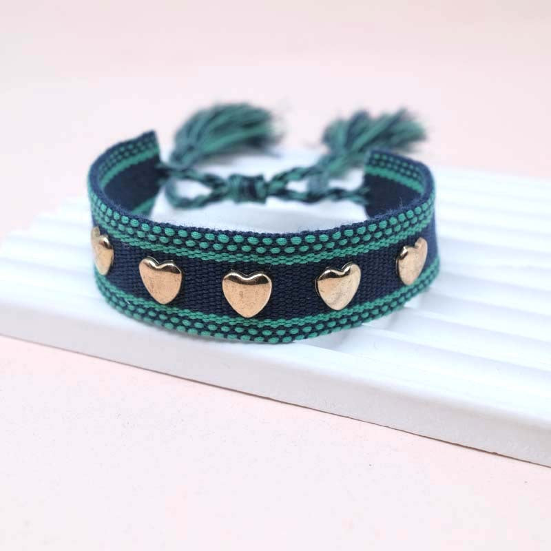 Letter Popular Hand-woven Wrist Strap Embroidered Bracelets