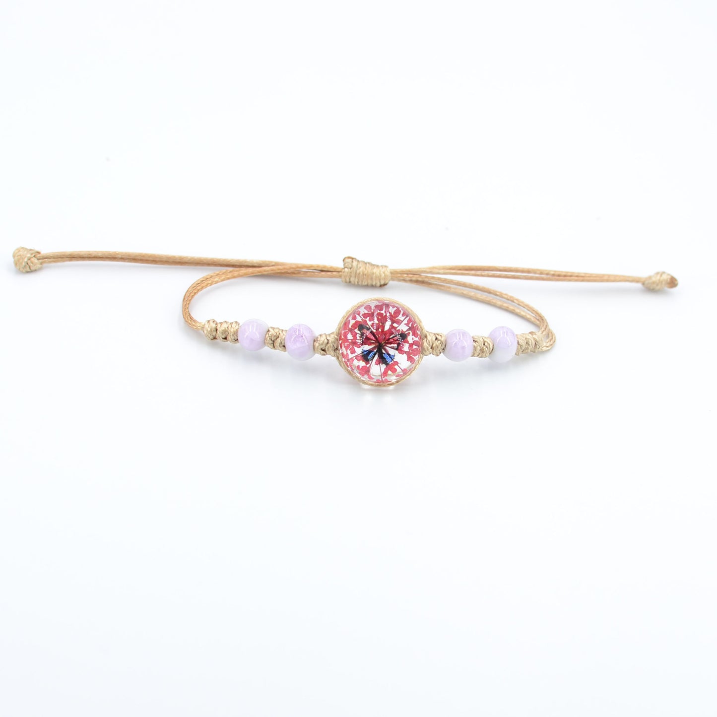 Woven Real Flower Stall Girlfriend Gifts Dried Bracelets