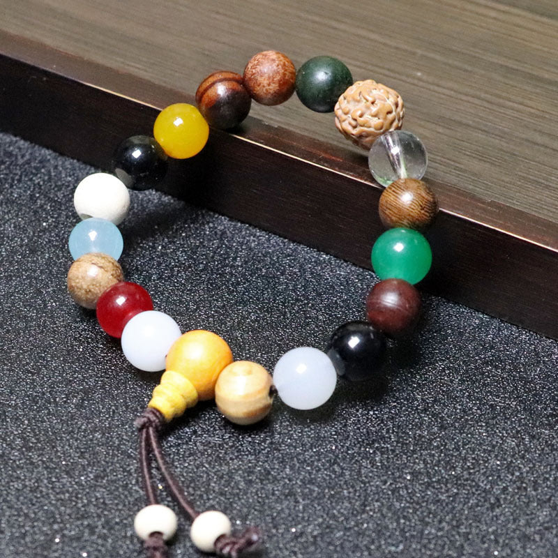 Women's & Men's Bodhi Seed Rosary Eighteen Prayer Beads Bracelet