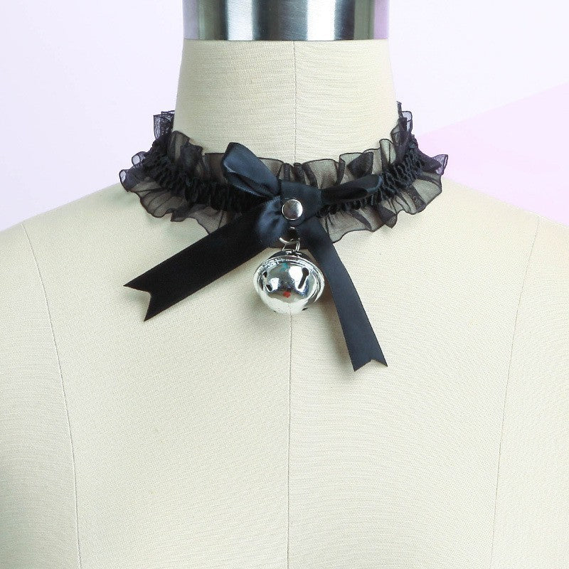 Lace Little Bell Shape Sexy Temperament Clavicle Chain Pure Desire Collar