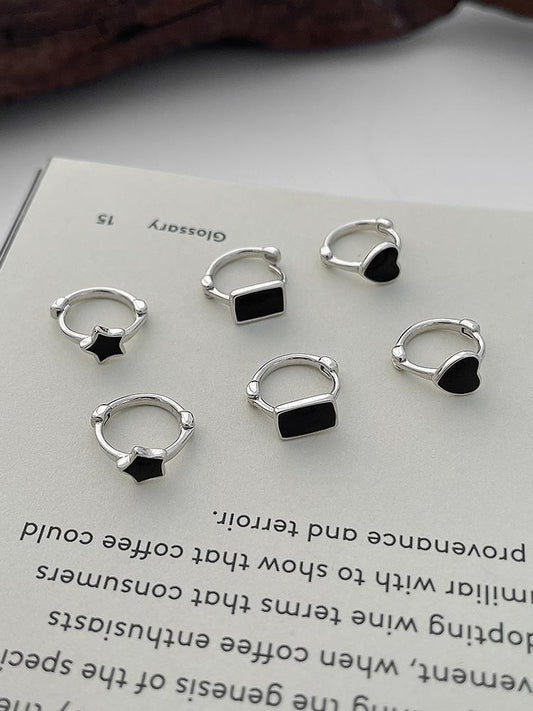 Geometric Eardrop Female Sterling Sier Simple Niche Earrings