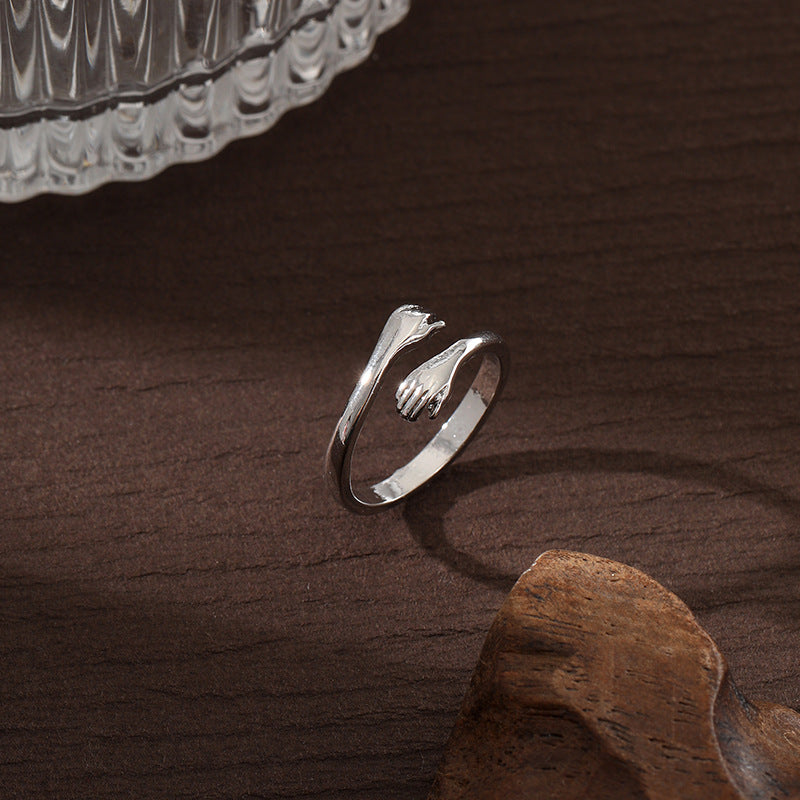 Men's Hip Hop Style Trendy Retro Elegant Zinc Rings