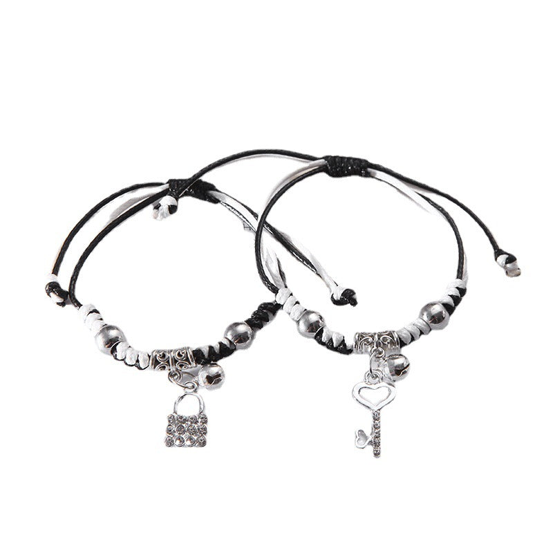 Korean Unisex Girlfriends Couple Two Mori Bracelets