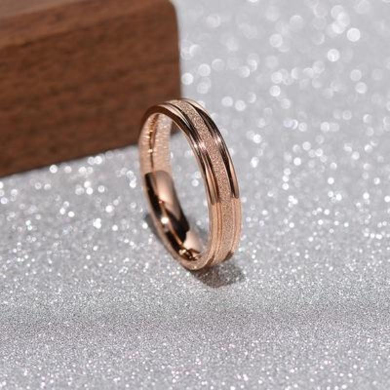 Style Simple Index Finger Joint Tail Titanium Steel Rings