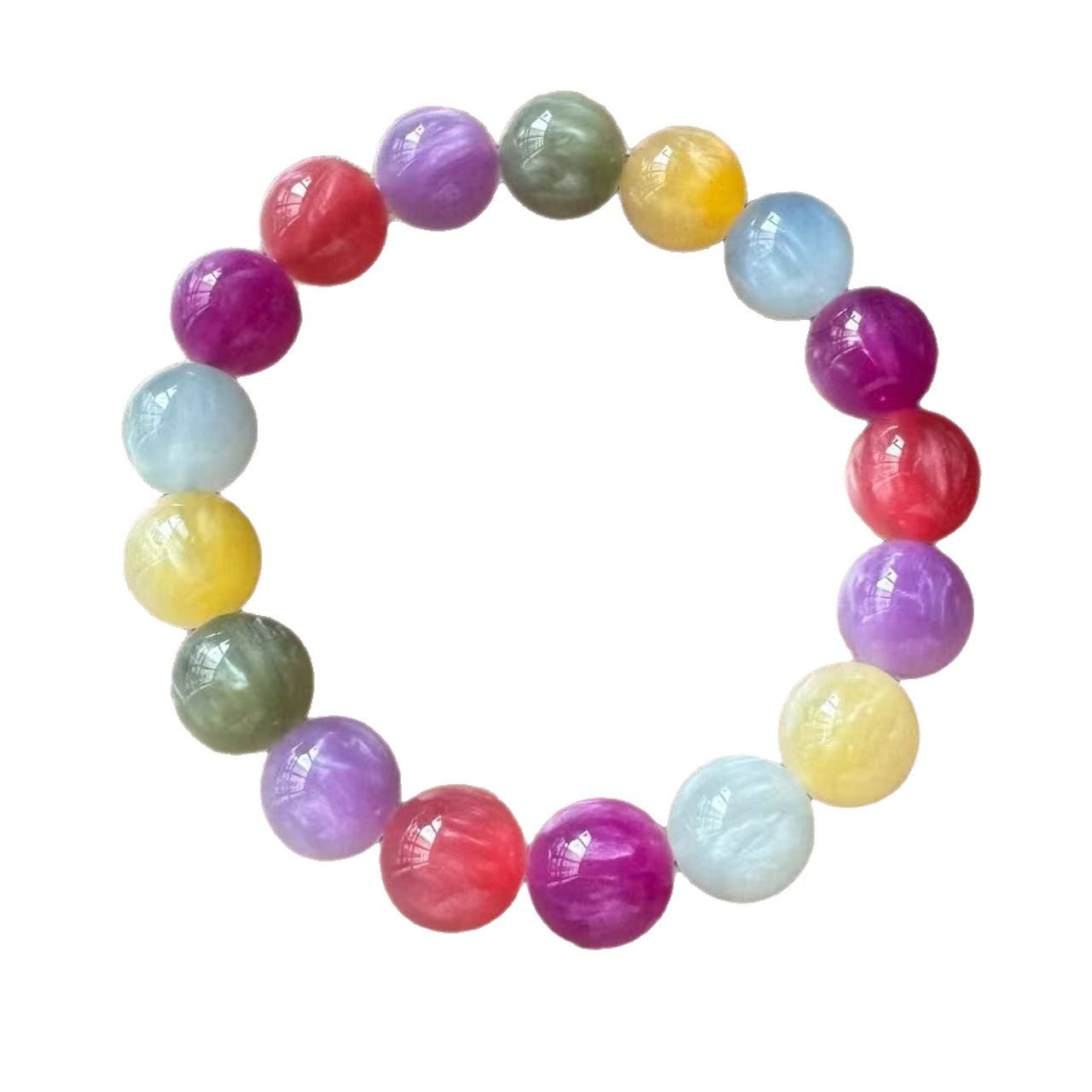 Color Changing Crystal Rainbow Under Sunlight High Temperature Uv Bracelets