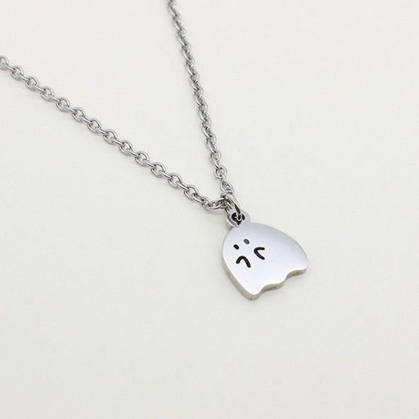 Small Big Cute Balls Stitching Girlfriends Protect Necklaces