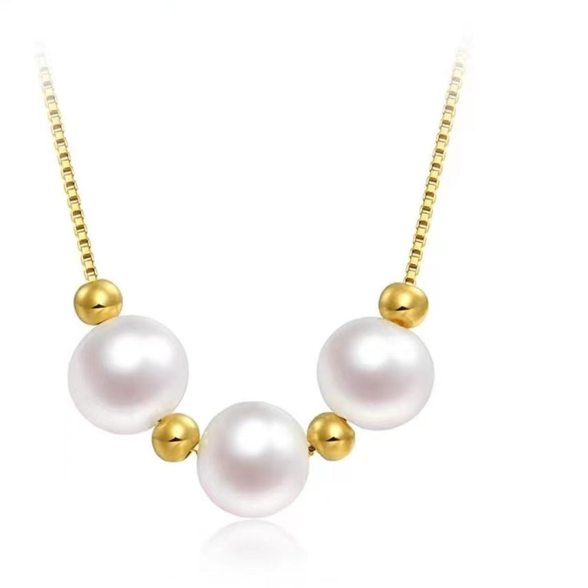 For Girlfriend Bunny Rabbit Three Lucky Birthday Clavicle Necklace