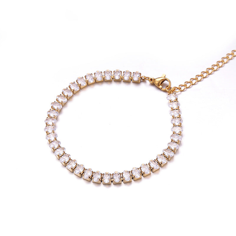 Niche Retro Titanium Steel Stainless Cuban Bracelets