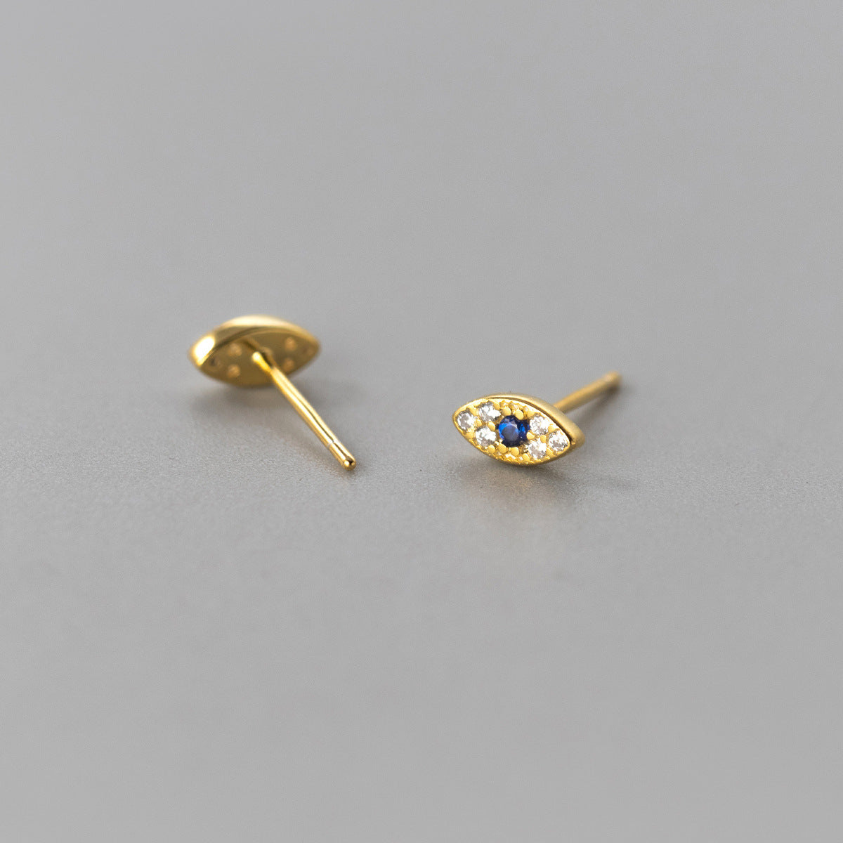Love Lodge Sterling Sier Diamond Eye Earrings