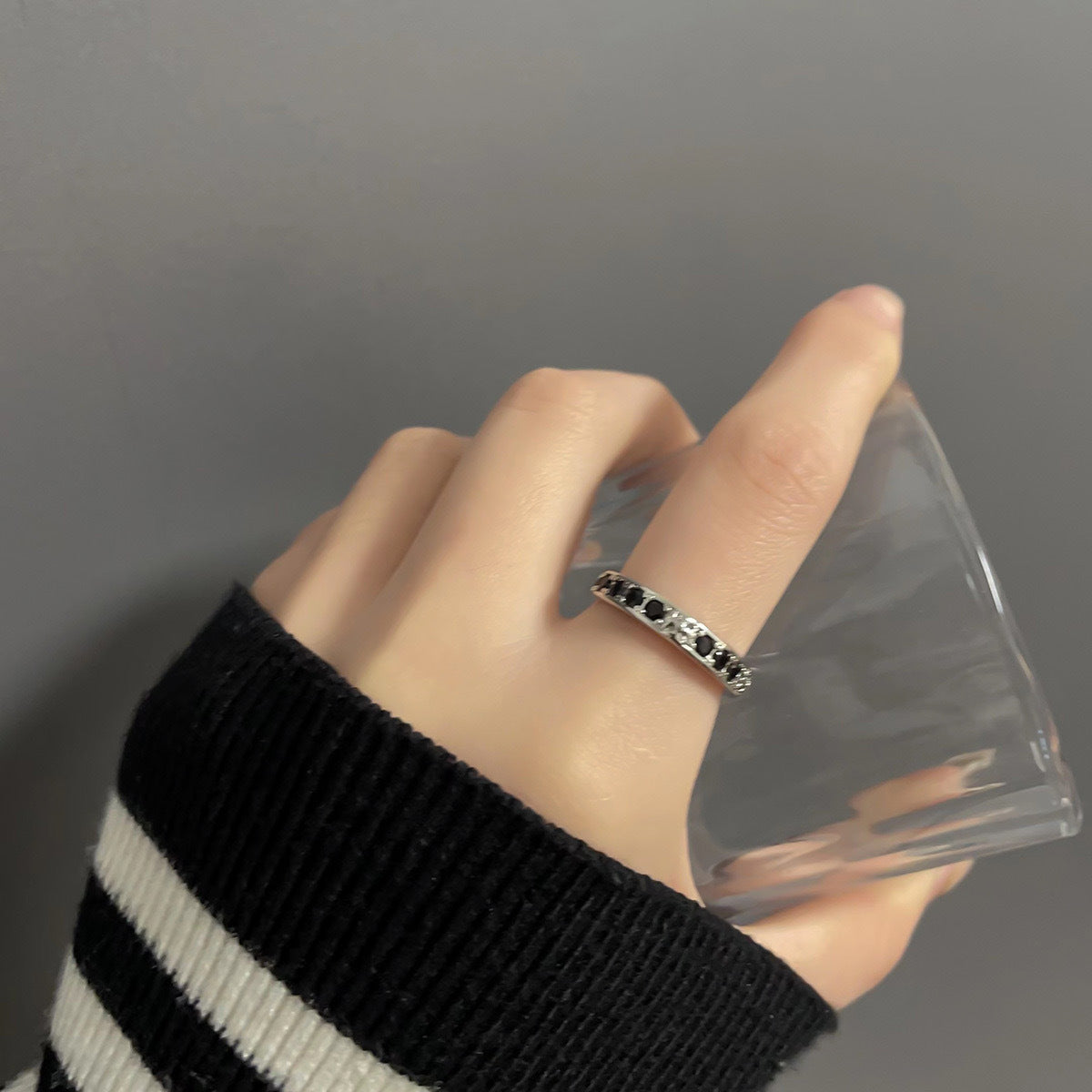Pair Simple Gift Male Index Finger Rings