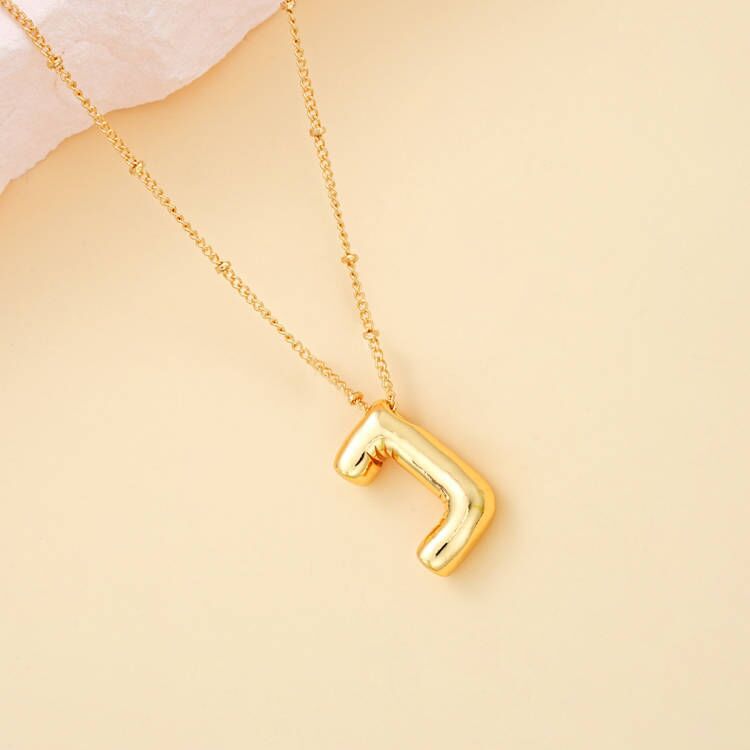 Balloon Glossy Chubby Fashionable Elegant Lady Necklaces
