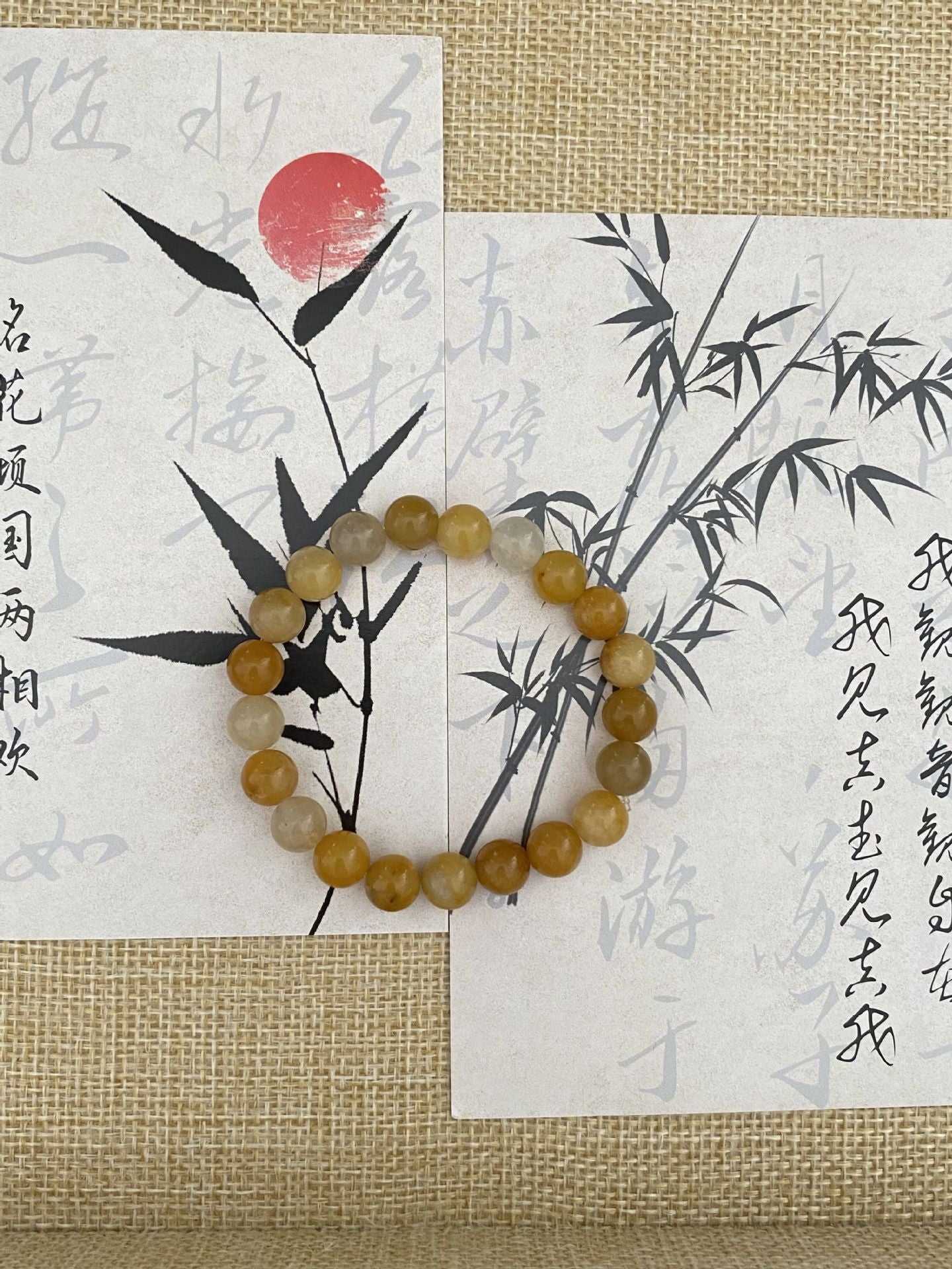 Style Beaded Elastic String Sweet Colored Bracelets