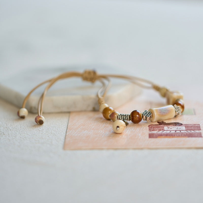 Fresh Chinese Style Popular Flower Ancient Bracelets