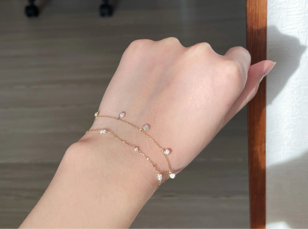Simple Natural Pearl Light Jewelry Temperament Bracelets