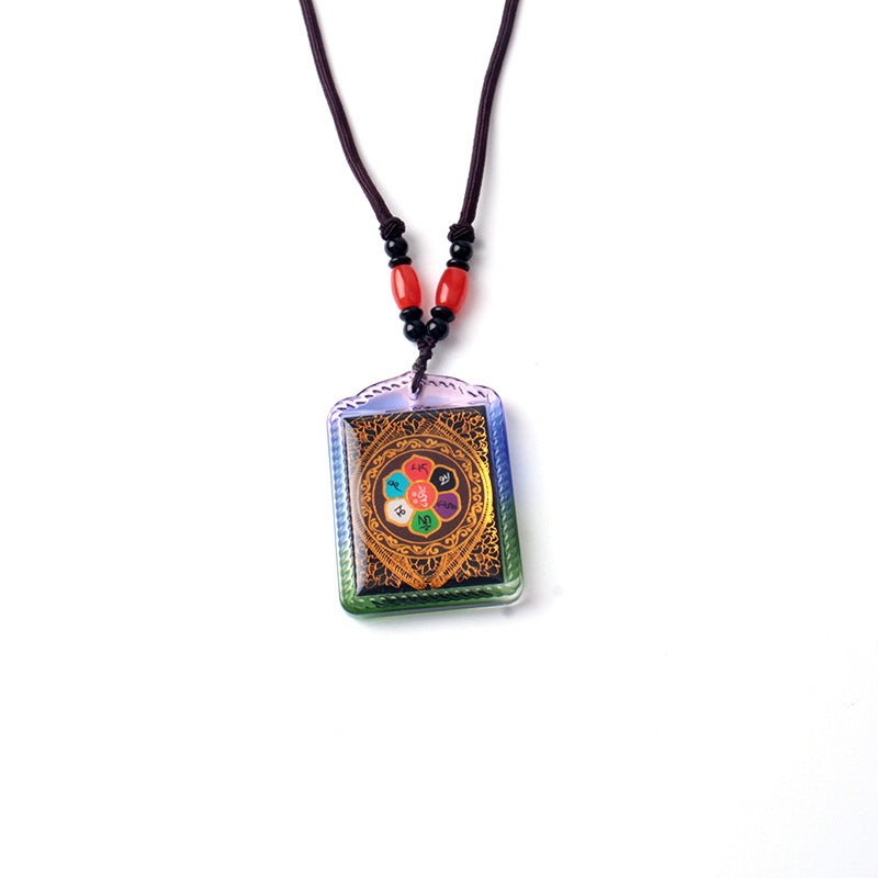 Tibetan Vintage Blackwood Father's Day Sweater Necklaces