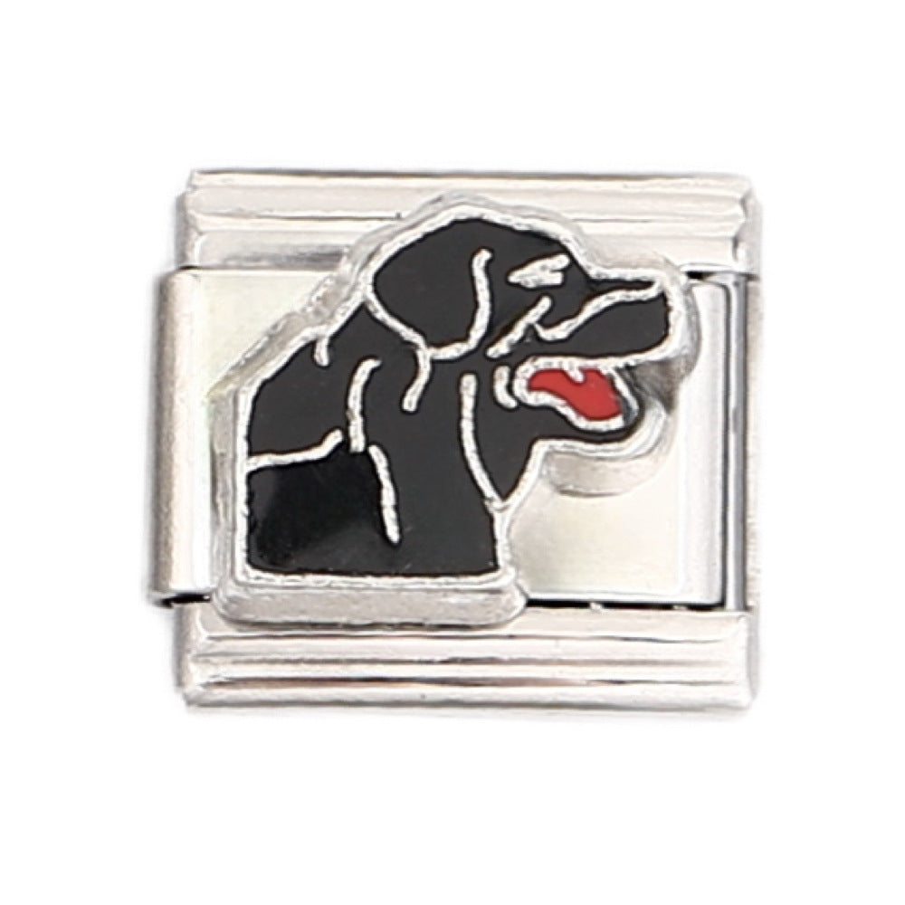 Italian Style Module Series Puppy Modeling Bracelets