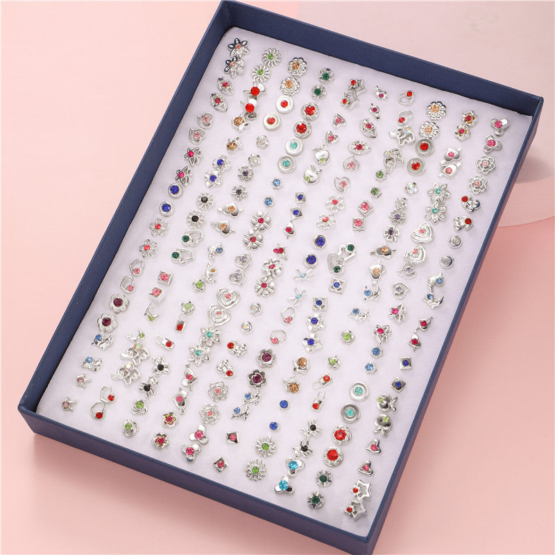 Korean Style Plastic Pair Boxed Collection Dripping Rings