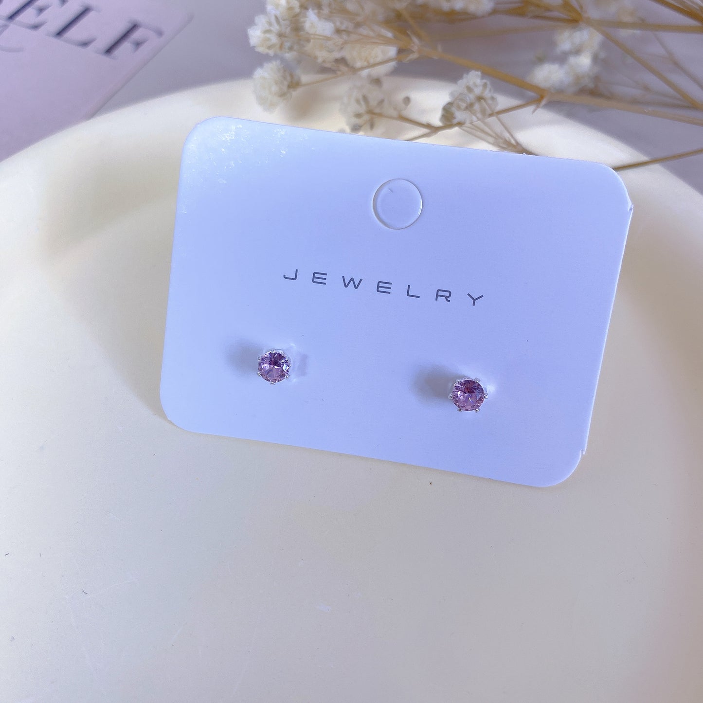 Needle Simple Exquisite Plain Ear Cute Earrings