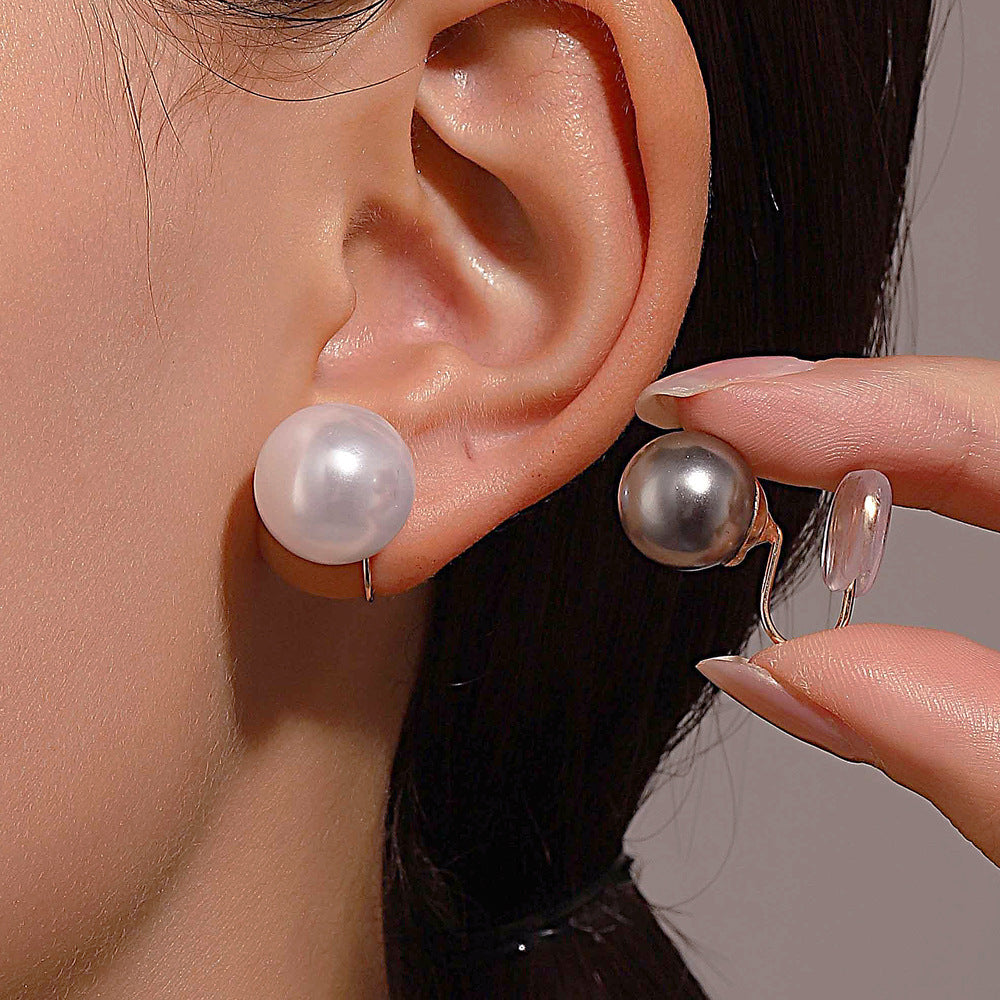 Piercing Female Design Sense Retro Temperament Earrings